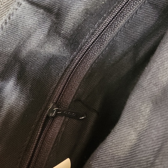 Medium shoulder bag Navy Cowhide leather - Picture 7 of 7